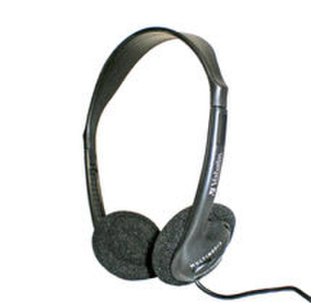 Verbatim Multimedia Headset Стереофонический Проводная Черный гарнитура мобильного устройства