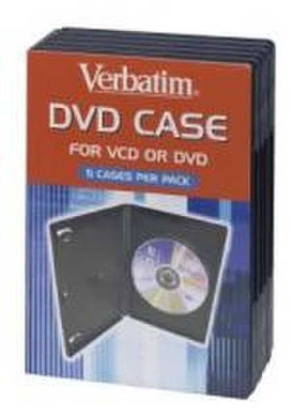 Verbatim DVD Case 1discs Black