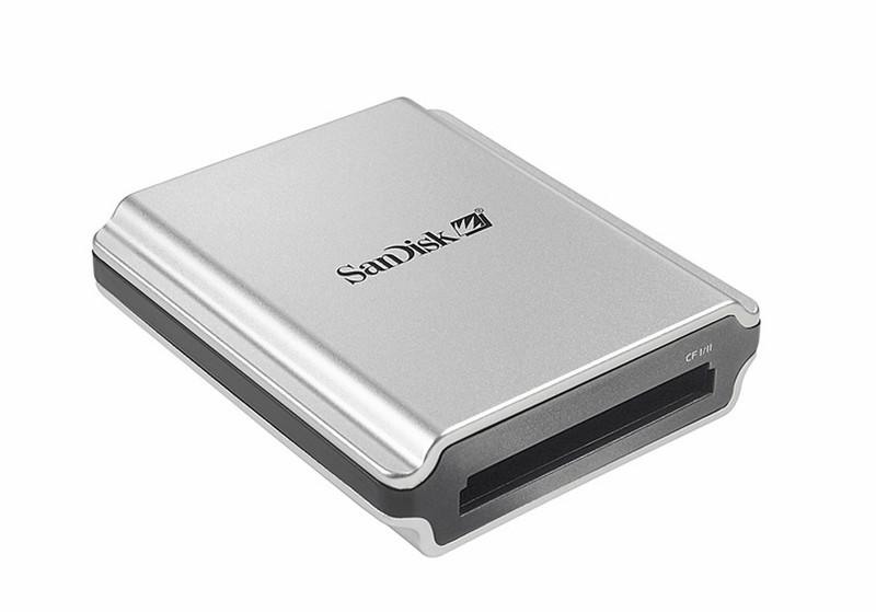 Sandisk Extreme FireWire Reader Silver card reader