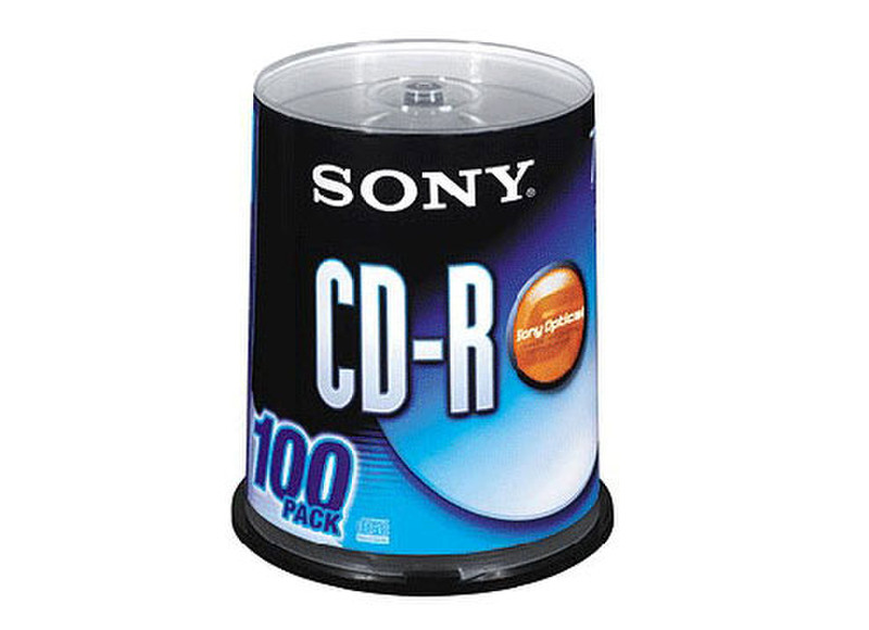 Sony 100CDQ80S1 CD-R 700MB 100Stück(e) CD-Rohling