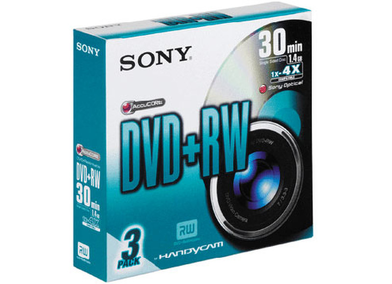 Sony 3DPW30S2 1.4GB DVD+RW DVD-Rohling