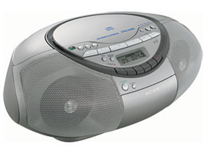 Sony CD Radio Cassette Player Digital Grey CD radio