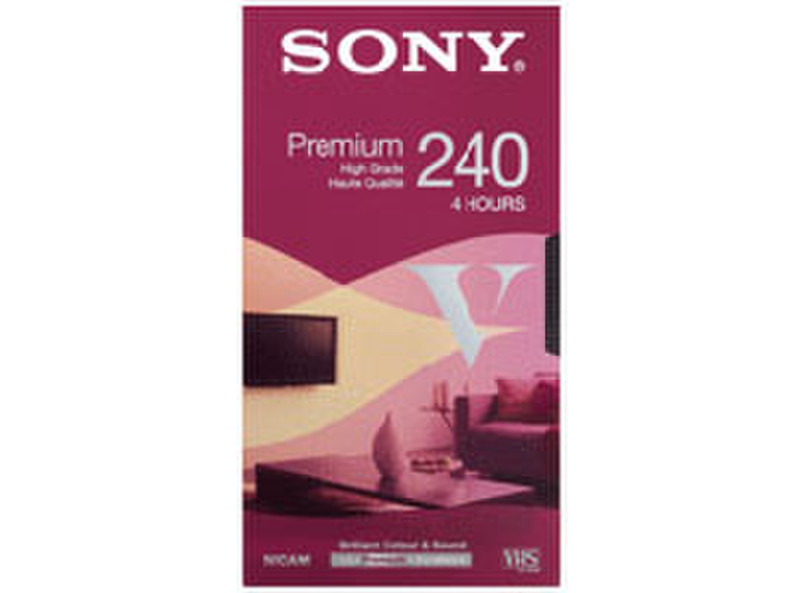 Sony E240VI VHS чистая видеокассета