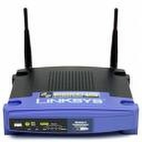 Linksys WRT54GL Черный, Синий wireless router