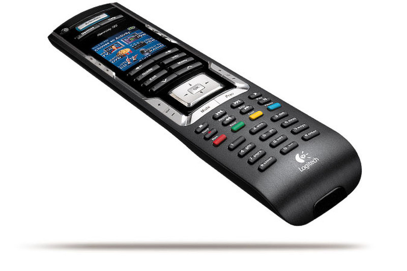 Logitech Harmony 785 Advanced Universal Remote Black remote control