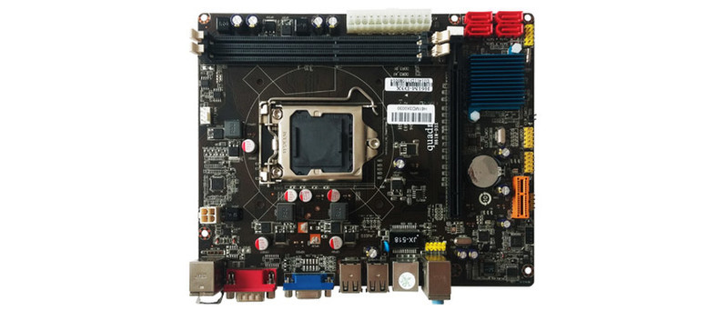 QUADRO H61M-D3X Intel H61 Express LGA 1155 (Socket H2) материнская плата