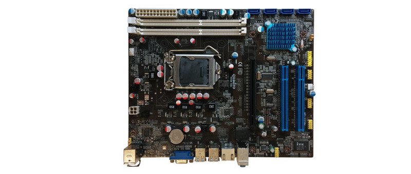 QUADRO P55-D3C Intel H55 LGA 1156 (Socket H) материнская плата