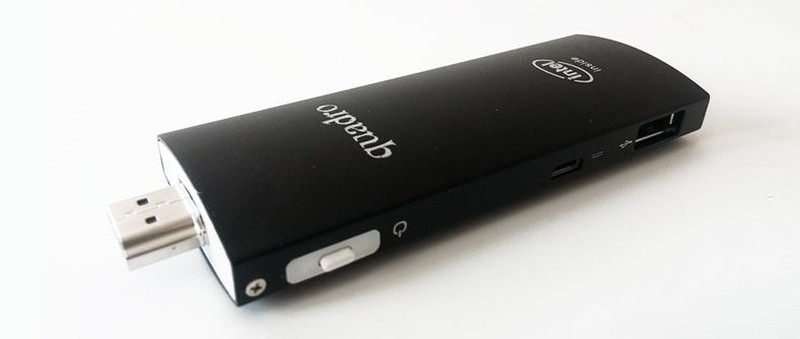 QUADRO Stick PC HDMI Full HD Schwarz Smart-TV-Dongle