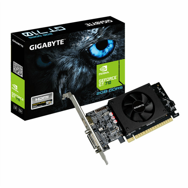 Gigabyte GV-N710D5-2GL GeForce GT 710 2ГБ GDDR5 видеокарта