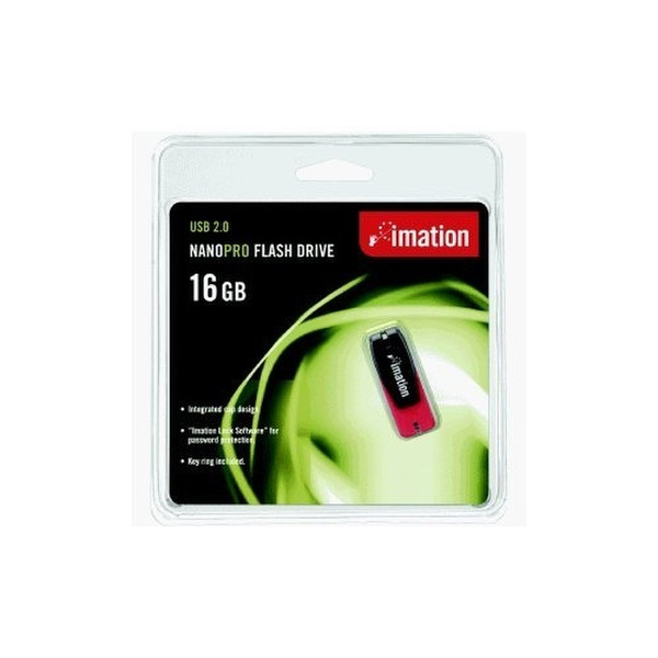 Imation Nano Pro 16GB 16ГБ USB 2.0 Тип -A USB флеш накопитель