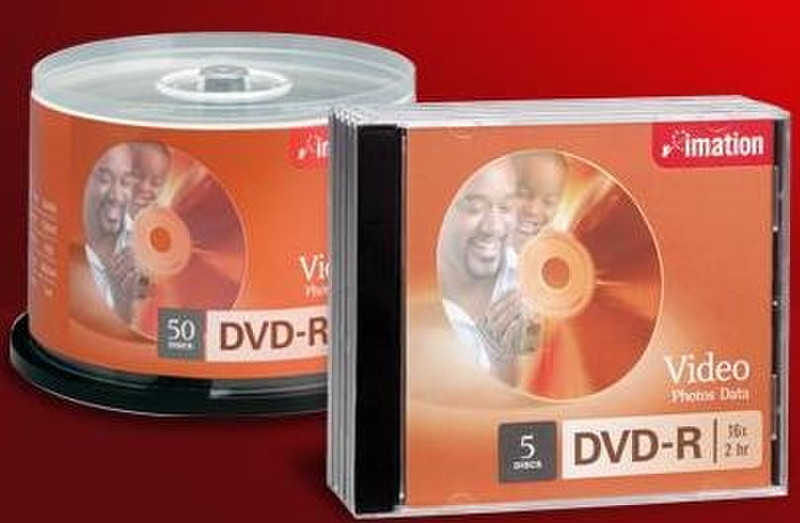 Imation DVD-R 16x 4.7GB 50pcs Spindle Gold 4.7GB DVD-R 50Stück(e)
