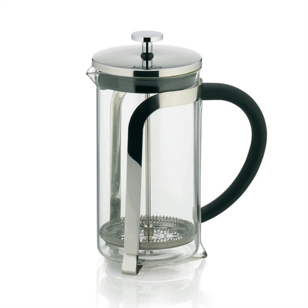 Kela 10852 Freestanding 1L Stainless steel,Transparent coffee maker