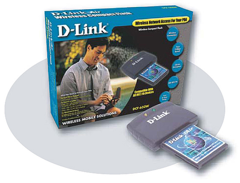 D-Link NIC ENet CF-Card Wless 16bit 11Mbps