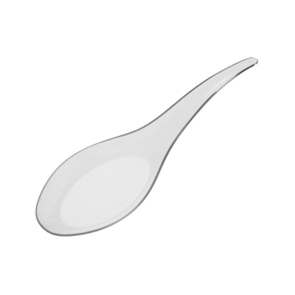 Papstar PAP11207 Polystyrene Transparent spoon
