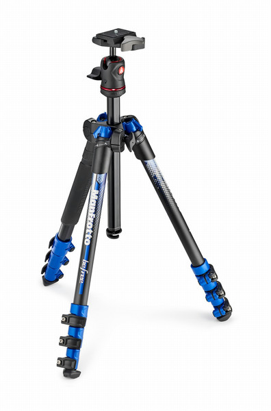 Manfrotto MKBFRA4BL-BH 3leg(s) Blue tripod