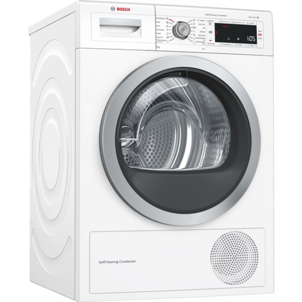 Bosch WTW85550BY Freestanding Front-load 9kg A++ White tumble dryer