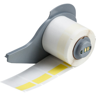 Brady People M71-31-427-YL Durchscheinend, Gelb Nicht klebendes Druckeretikett Druckeretikett