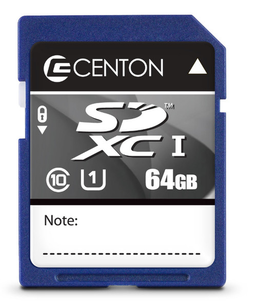 Centon S1-SDXU1-64GTAA 64GB SDXC Klasse 10 Speicherkarte