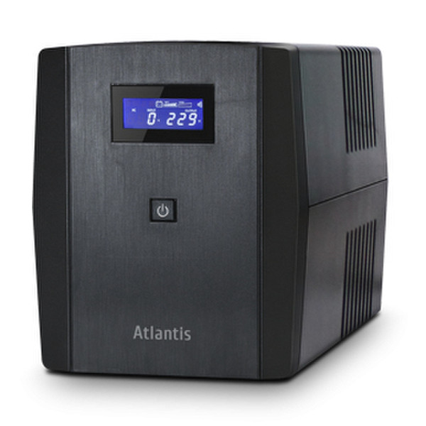 Atlantis Land OnePower S1200 1200VA Tower Black uninterruptible power supply (UPS)