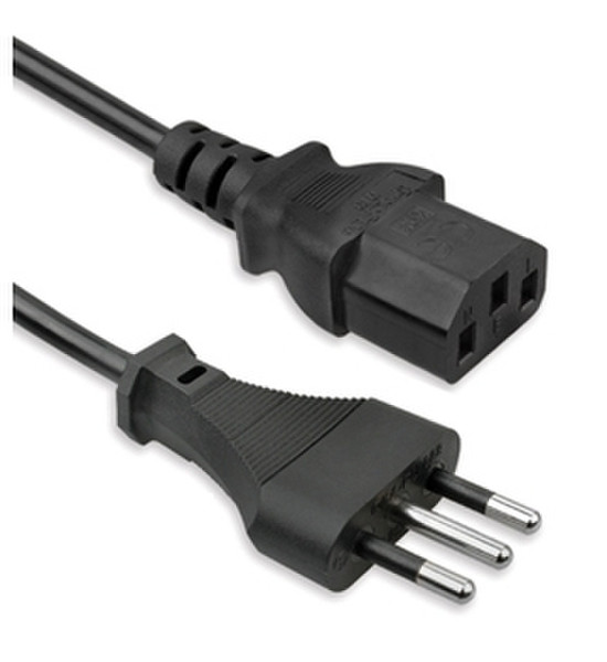 Atlantis Land P019-ALIM-1.5 1.5m IEC 320 Black power cable