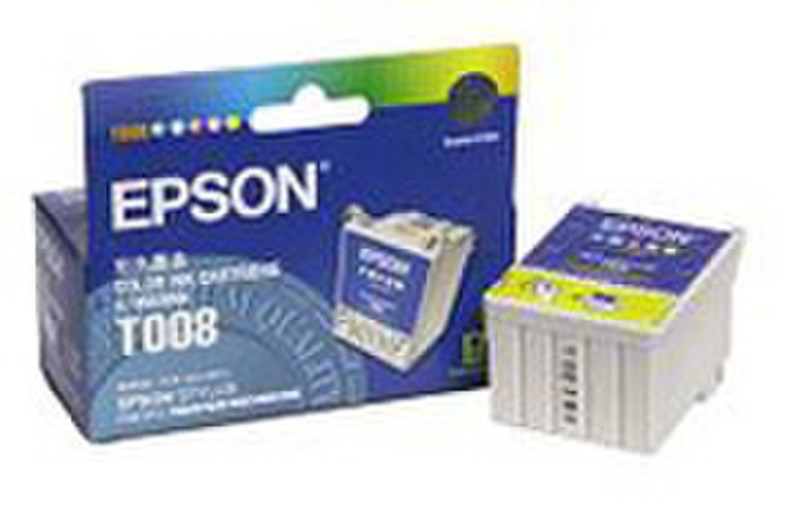 Epson T008 cyan,magenta,yellow ink cartridge