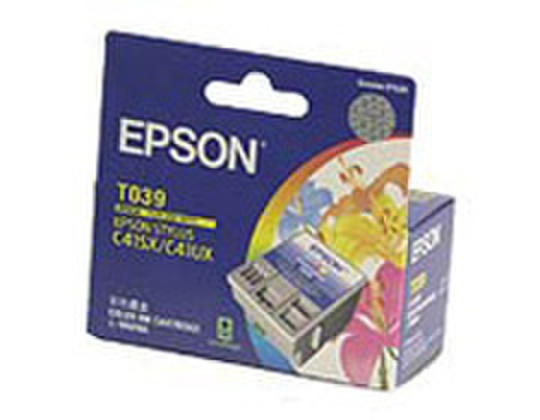 Epson T039 cyan,magenta,yellow ink cartridge