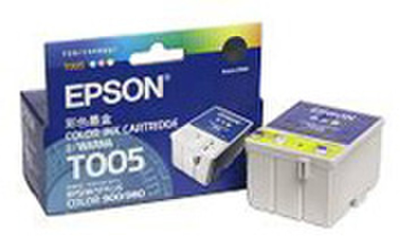 Epson T005 cyan,magenta,yellow ink cartridge