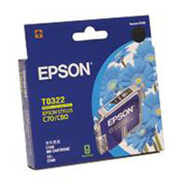 Epson T0322 Бирюзовый струйный картридж