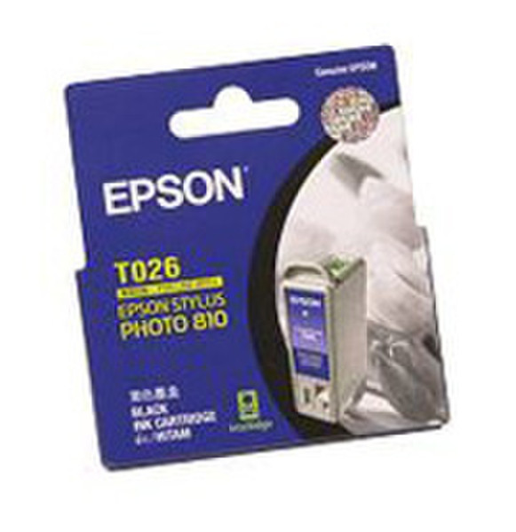 Epson T026 Черный струйный картридж