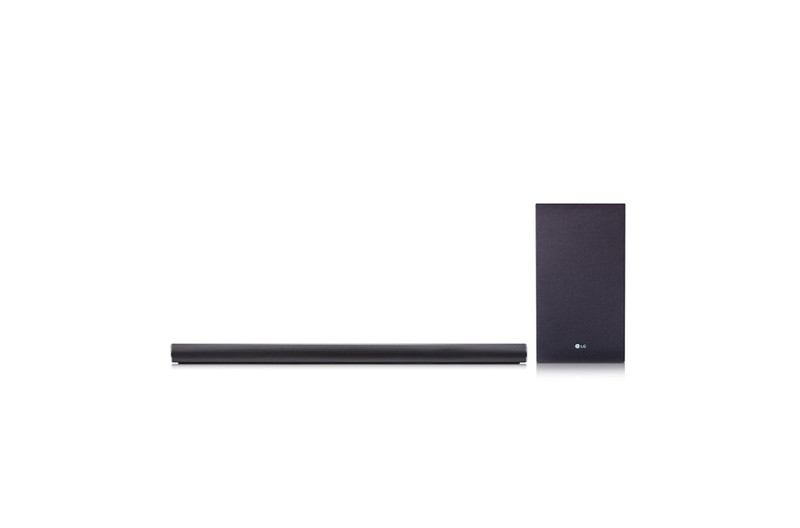 LG SJ6B Wired & Wireless 2.1channels 320W Black soundbar speaker