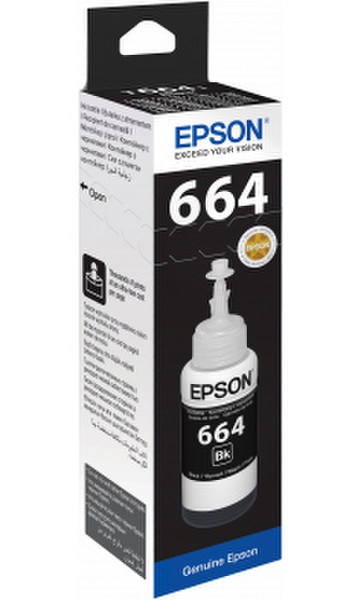 Epson T6641 70мл Черный чернила