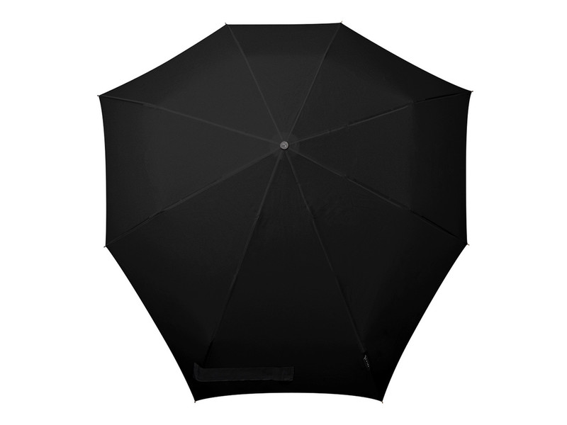 senz° smart s Schwarz Kompakt Rain umbrella