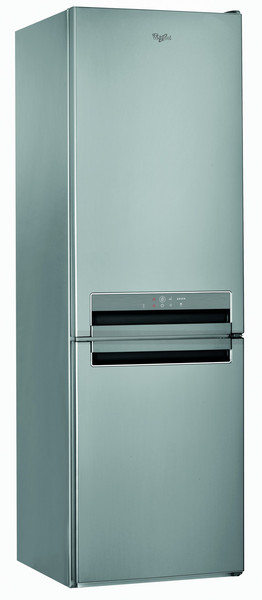 Whirlpool BSNF 8432 IX Отдельностоящий 319л Нержавеющая сталь холодильник с морозильной камерой