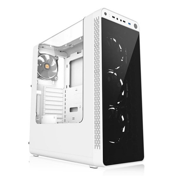 Thermaltake View 27 Snow Edition Midi-Tower Белый системный блок