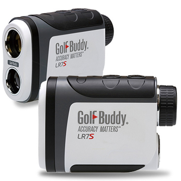 GolfBuddy GB10-LR7S Schwarz, Weiß 6x Entfernungsmesser