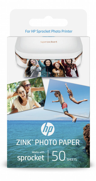 HP ZINK Sticky-backed Gloss фотобумага