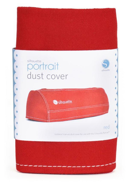 Silhouette COVER-POR-RED-3T Red equipment dust cover