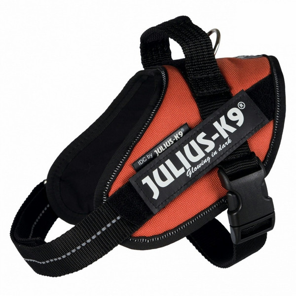 Julius-K9 14839 Black,Orange Dog Vest harness pet harness