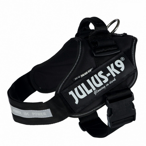 Julius-K9 14851 L Black Dog Vest harness pet harness