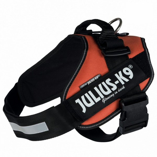 Julius-K9 14869 Black,Orange Dog Vest harness pet harness