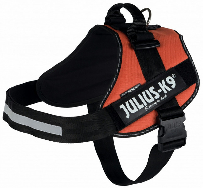 Julius-K9 14889 Черный, Оранжевый Собака Vest harness шлейка для домашнего животного