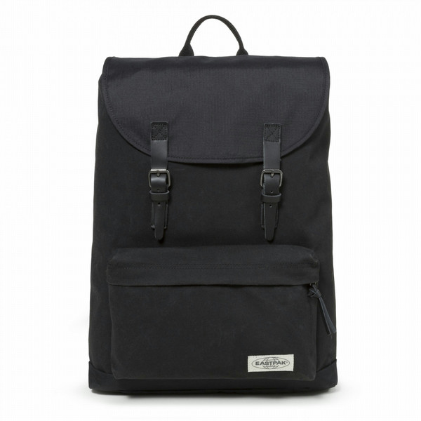 Eastpak London Leather,Polyamide,Polyester Black backpack