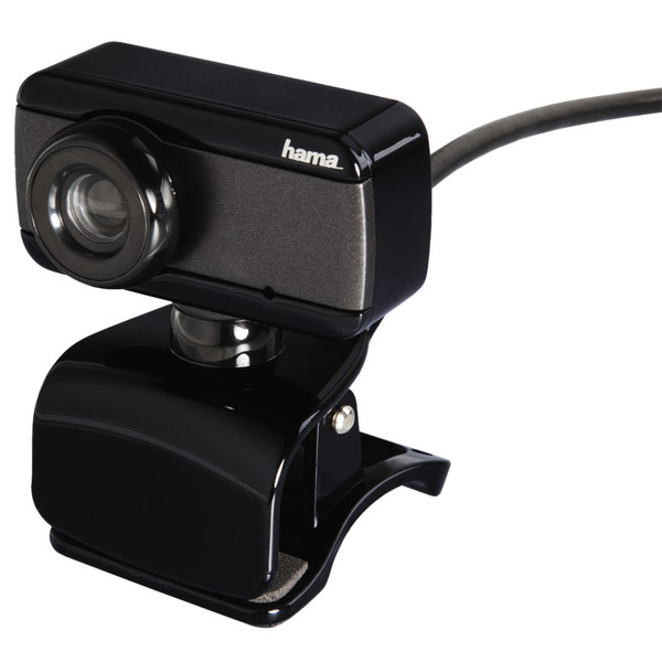 Hama 139990 0.3MP USB Black webcam