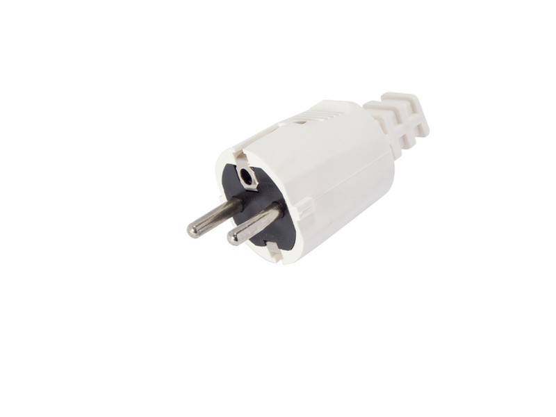 Chacon 70051 Type F 1P White electrical power plug