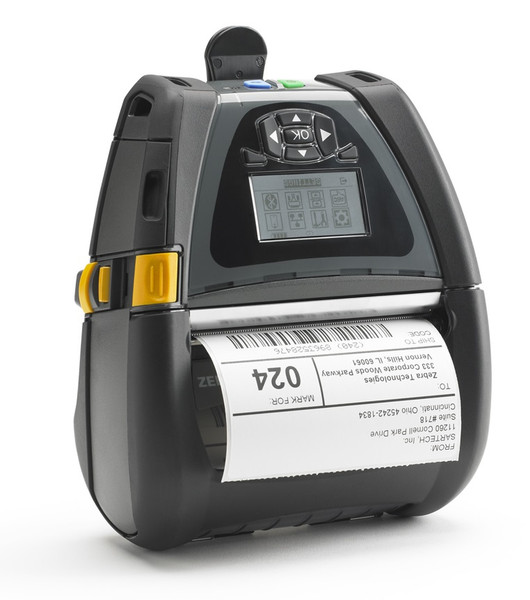 Zebra QLn420 Direct thermal Mobile printer 203 x 203DPI Black