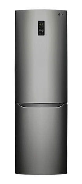 LG GBB329DSDZ Freestanding 312L A++ Stainless steel fridge-freezer
