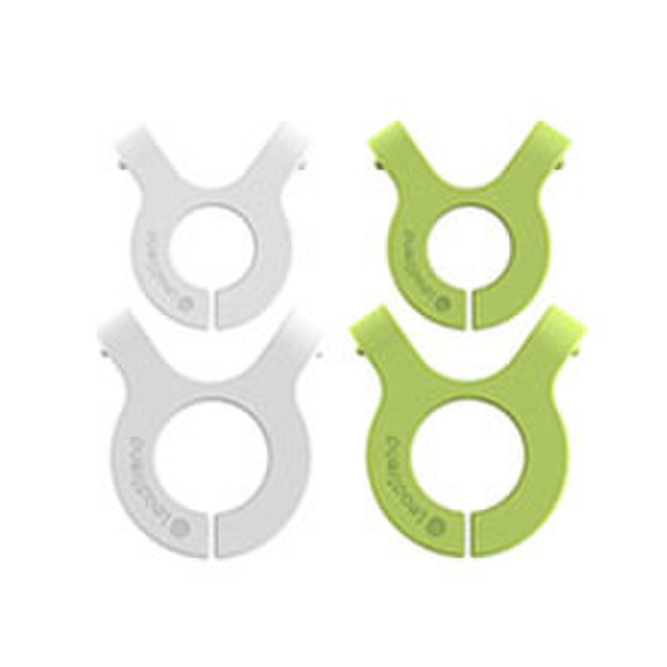 Lead Trend A-Clip Cable holder Green,Grey 4pc(s)