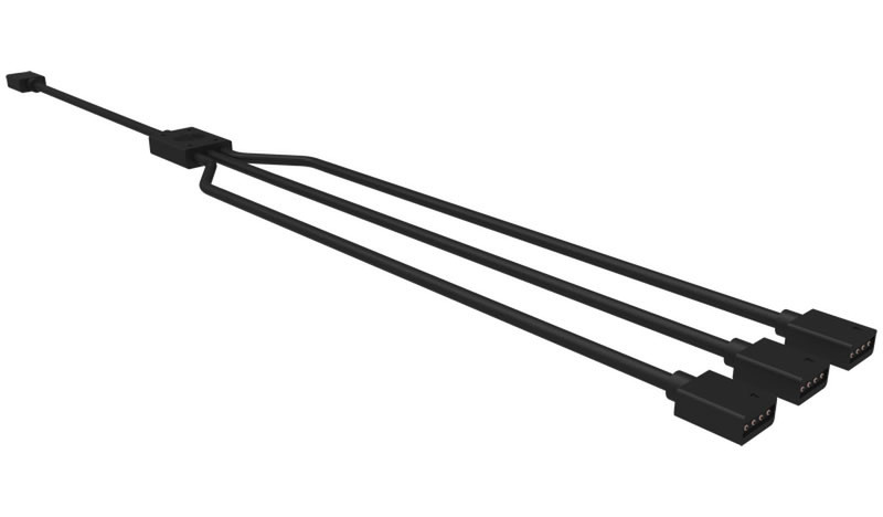 Cooler Master R4-ACCY-RGBS-R2 Cable splitter Schwarz Kabelspalter oder -kombinator
