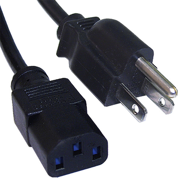 Cablenet 42 2595 2m Power plug type B C13 coupler Black power cable