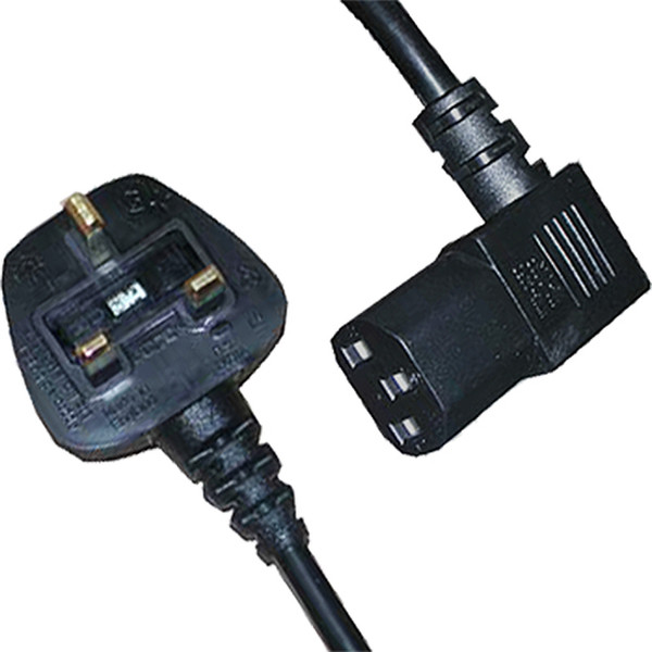 Cablenet 42 0544 2m Power plug type G C13 coupler Black power cable